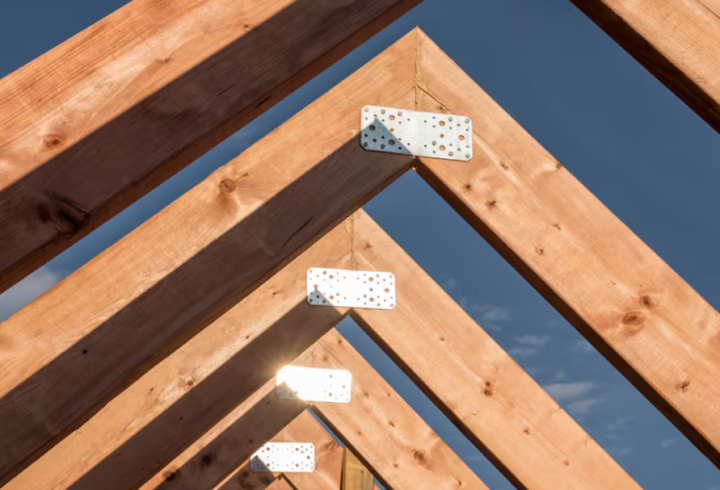 poutres d'une charpente